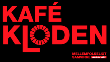 Kafe Klodens logo Mellemfolkeligt Samvirke