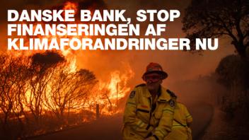 Danske Bank, stop finansieringen af klimaforandringer nu