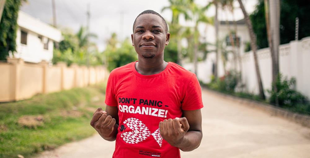 Aktivist i Dar es Salaam