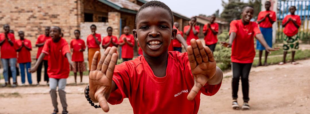 ActionAid Rwanda summer camp in Nyanza District, Mellemfolkeligt Samvirke
