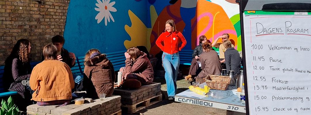 Baggården hos Mellemfolkeligt Samvirke