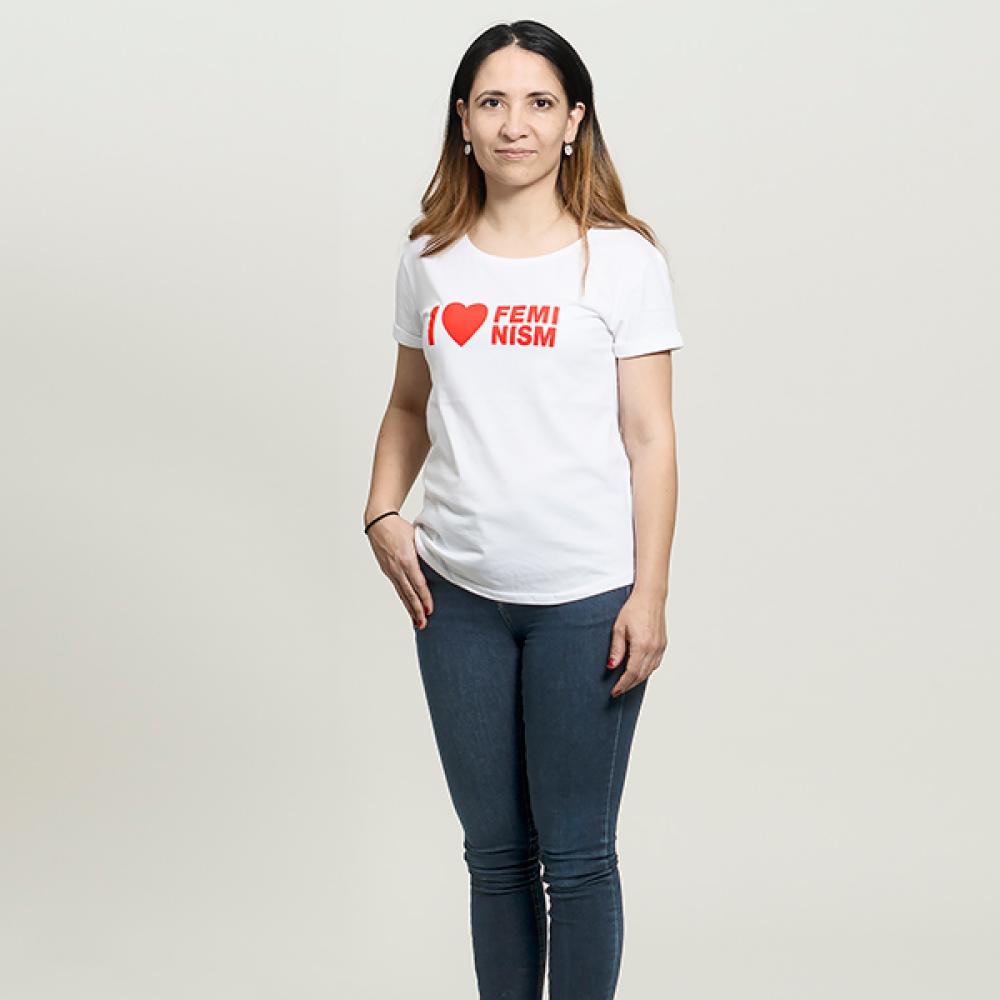 T-shirt: I Love Feminism