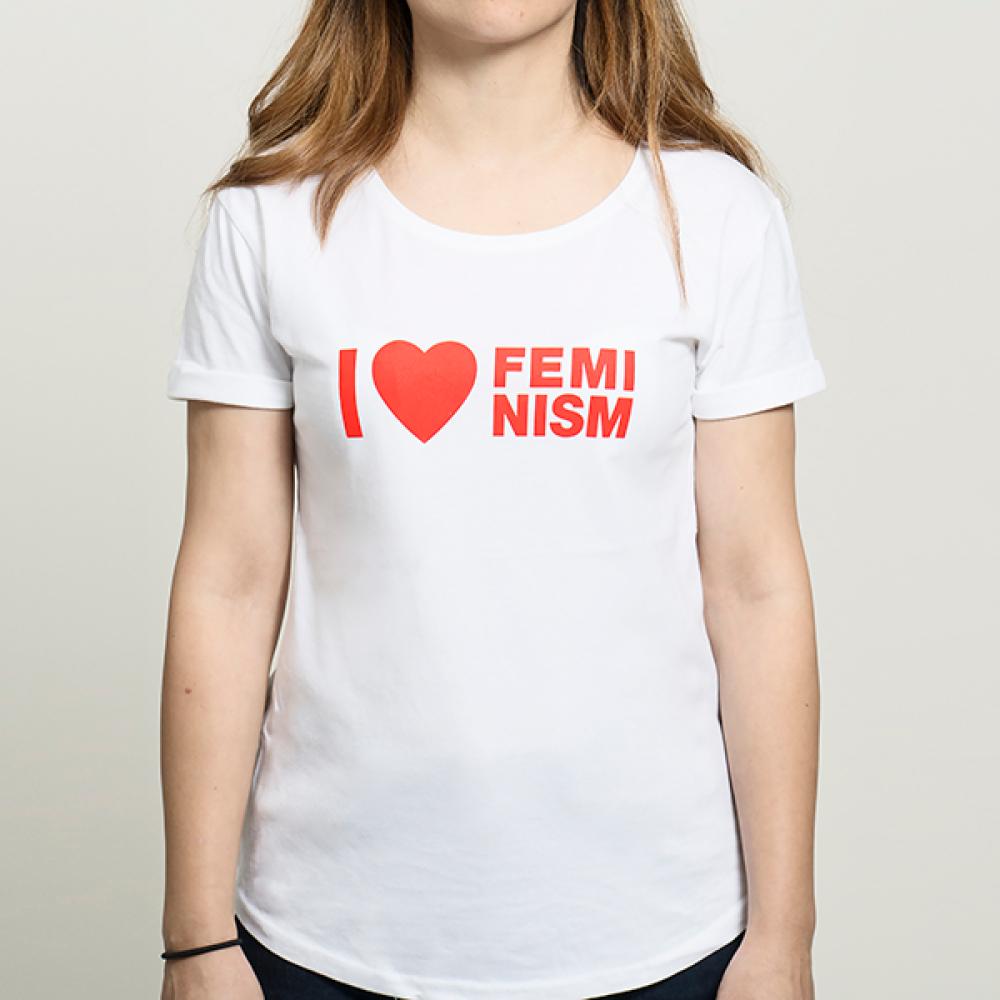 T-shirt: I Love Feminism