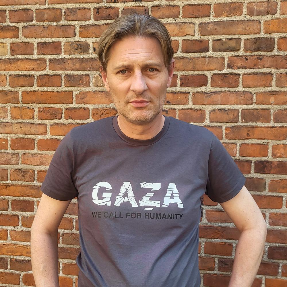 Gaza t-shirt for Mellemfolkeligt Samvirke