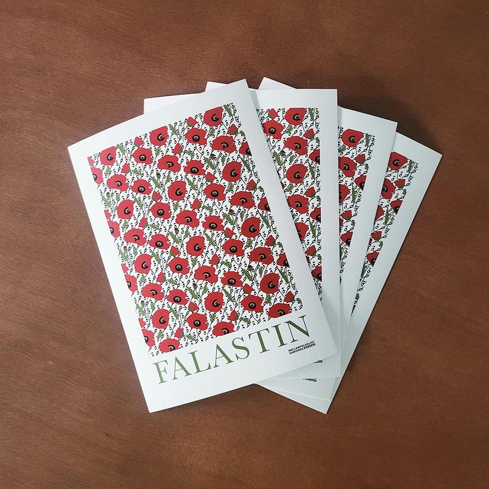 Falastin postkort fra Mellemfolkeligt Samvirke