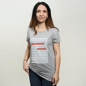 Solidarity Rocks t-shirt, grå