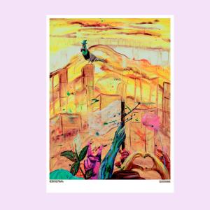 Kunstværk 'Peace Parade' af Henriette Hellstern for Mellemfolkeligt Samvirke